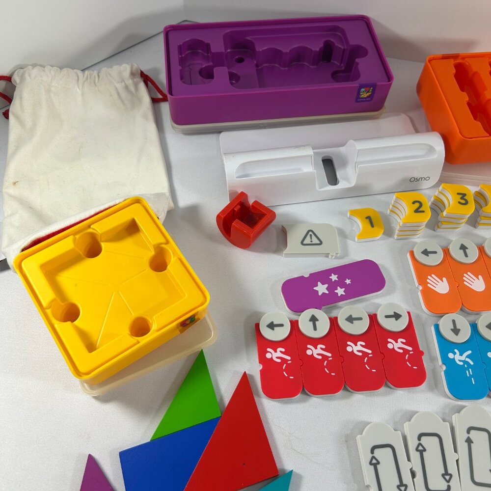 Mixed Osmo Learning Lot Incomplete Letters Numbers & More - Picture 3 of 8